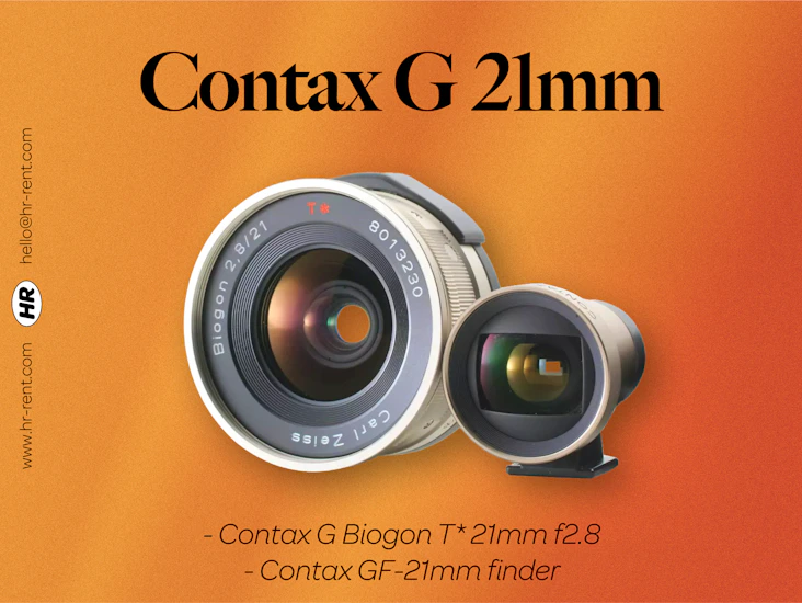 Contax 21mm f2.8 lens (contax g2 21mm)