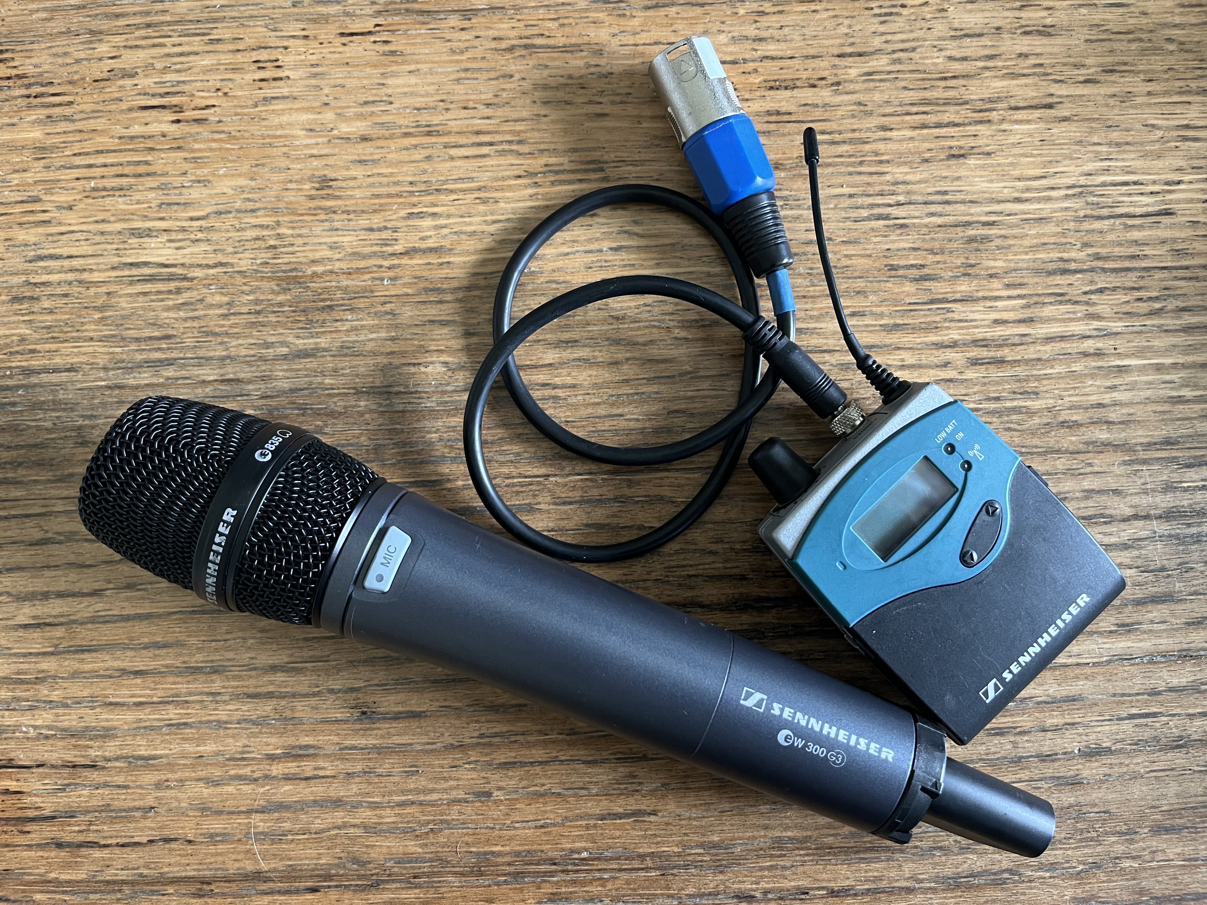 Sennheiser handheld radio mic ew300g3