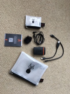 Tentacle sync track e audio recorder + lapel mic