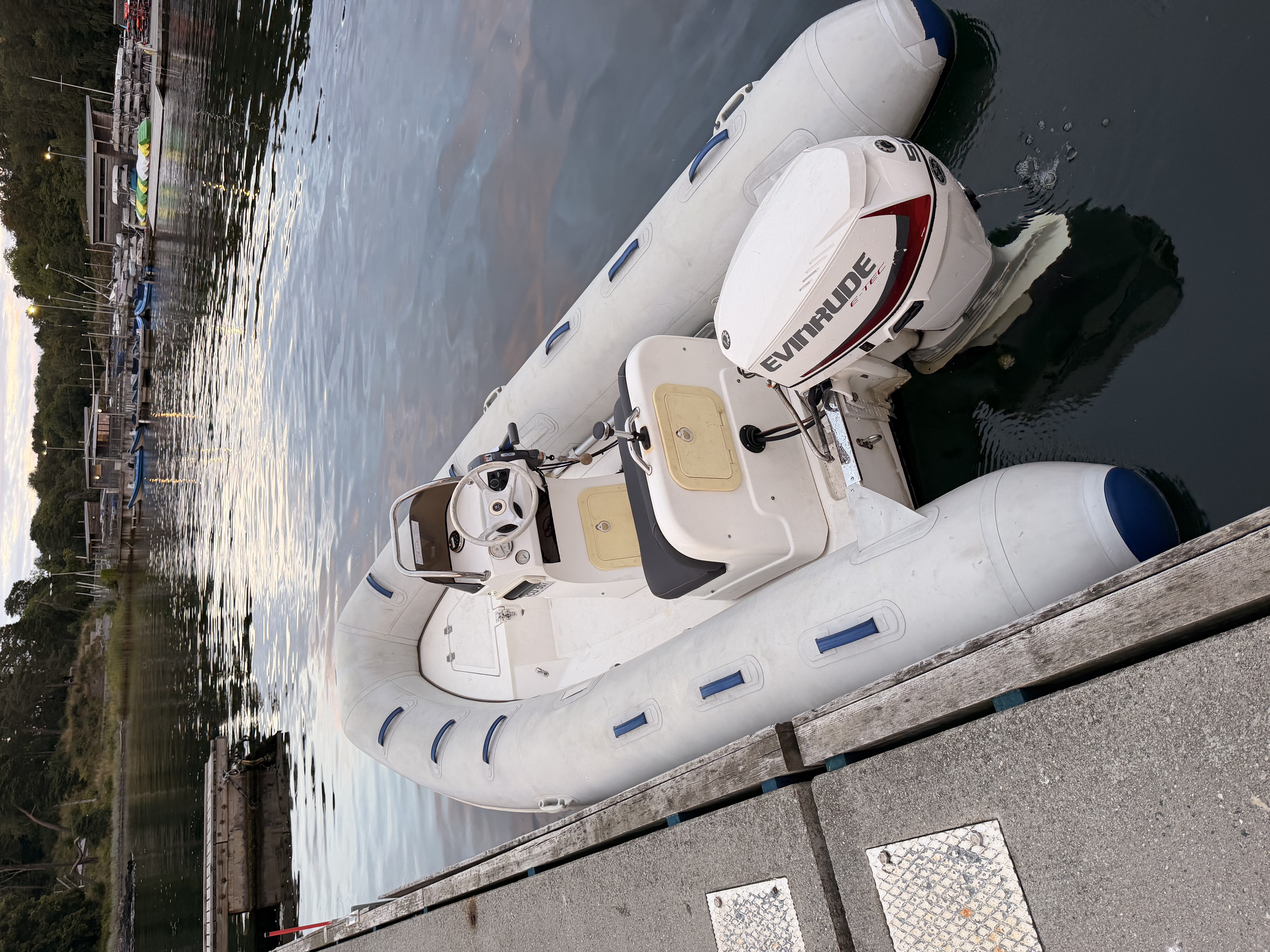 Mercury rib - 50hk evinrude e-tec