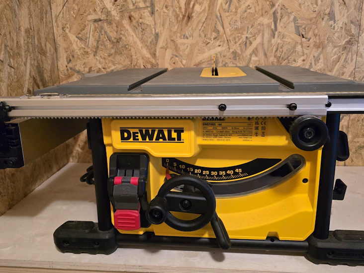 Dewalt dwe7485exb 1850w bordsag