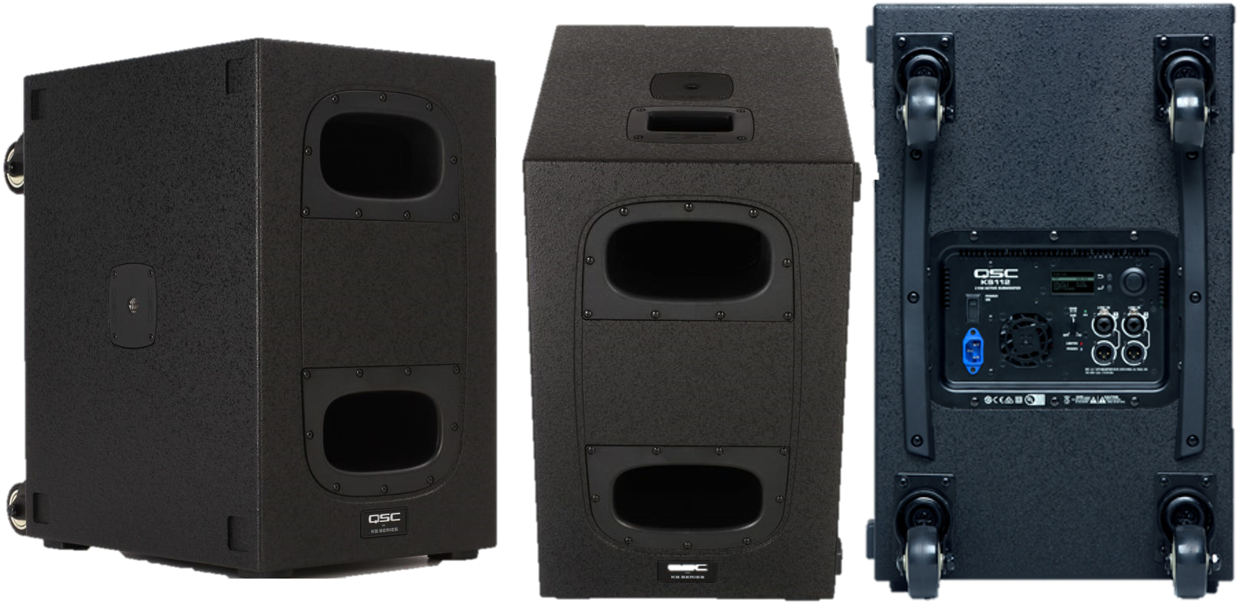 Subwoofer powered 2,000w - 12 inch qsc ks112