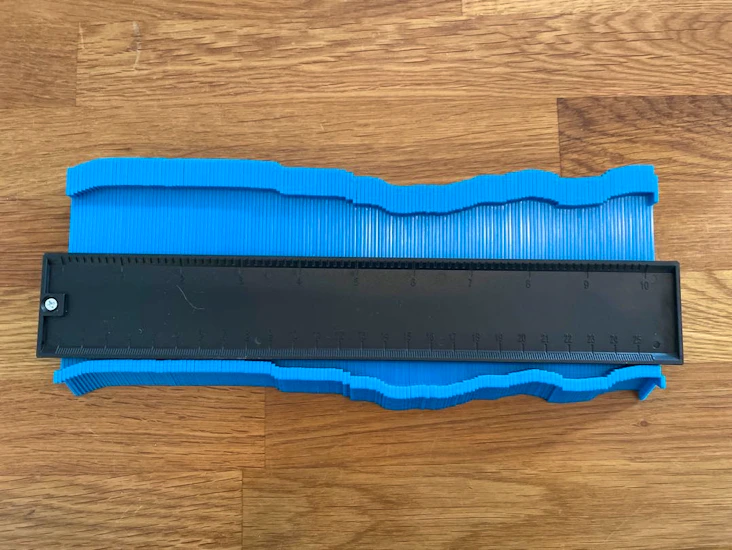 Verktyg för mätning av skarvar etc.