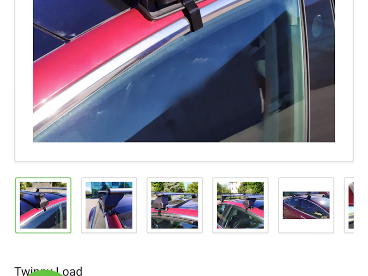 Twinny load tesla 3 tagbøjle