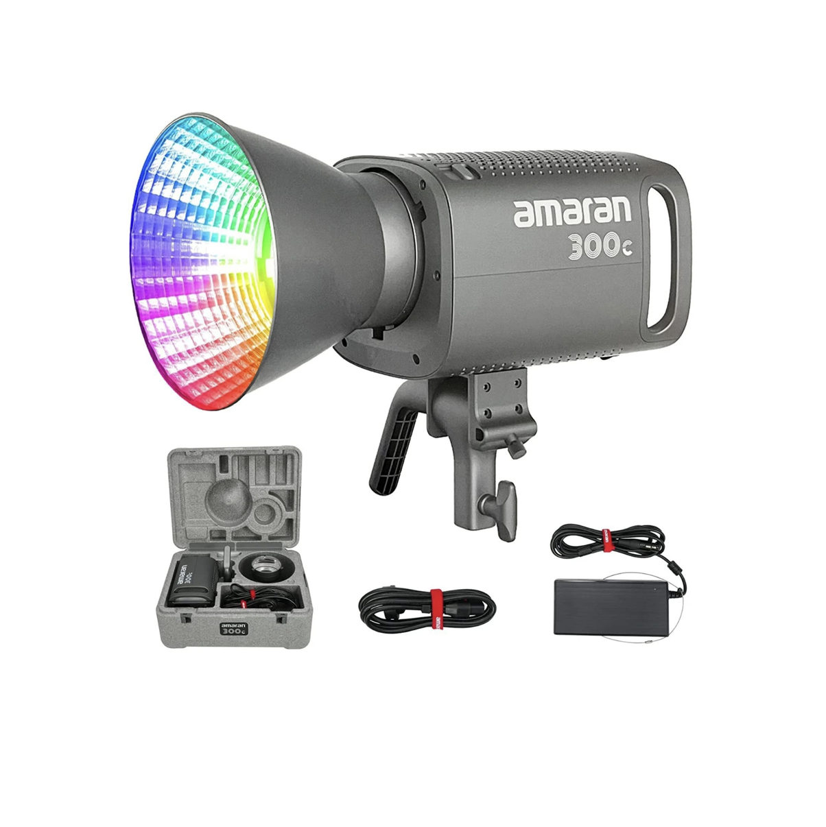 Aputure amaran 300c 300w rgbww led video continuous 