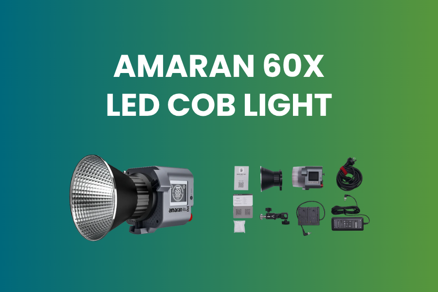 Amaran 60x s bi-colour led cob light