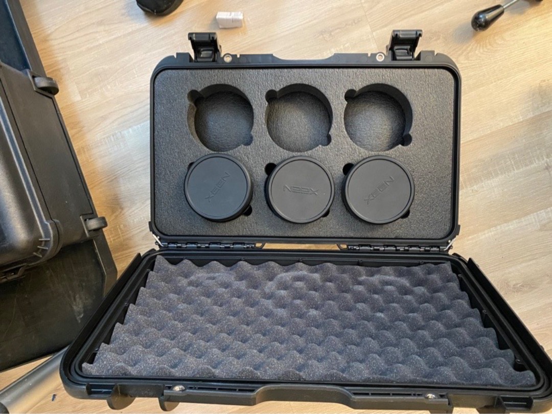 Xeen cine-linser pl-mount (24mm, 50mm, 85mm)