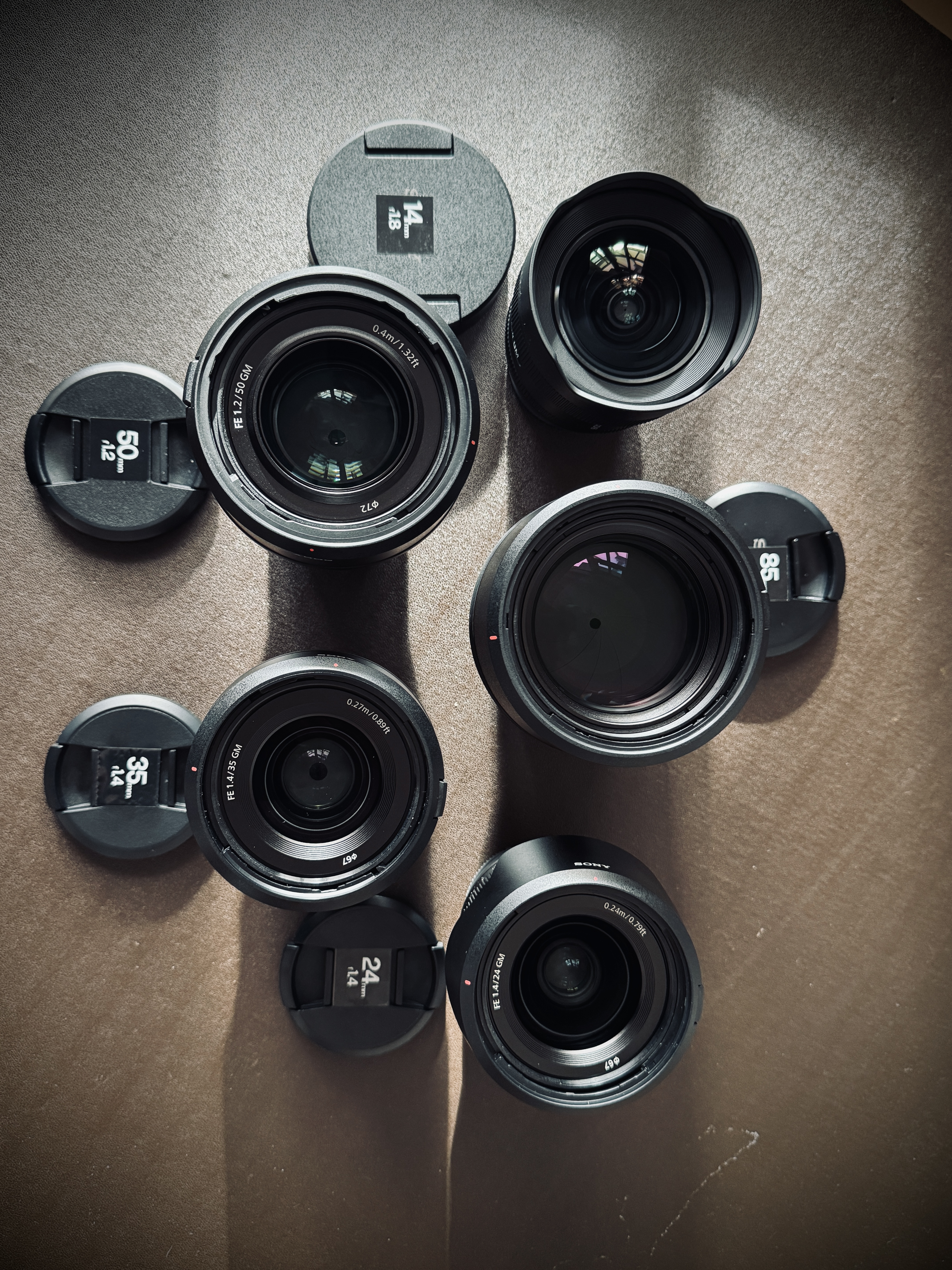 Sony g-master 5 lens set