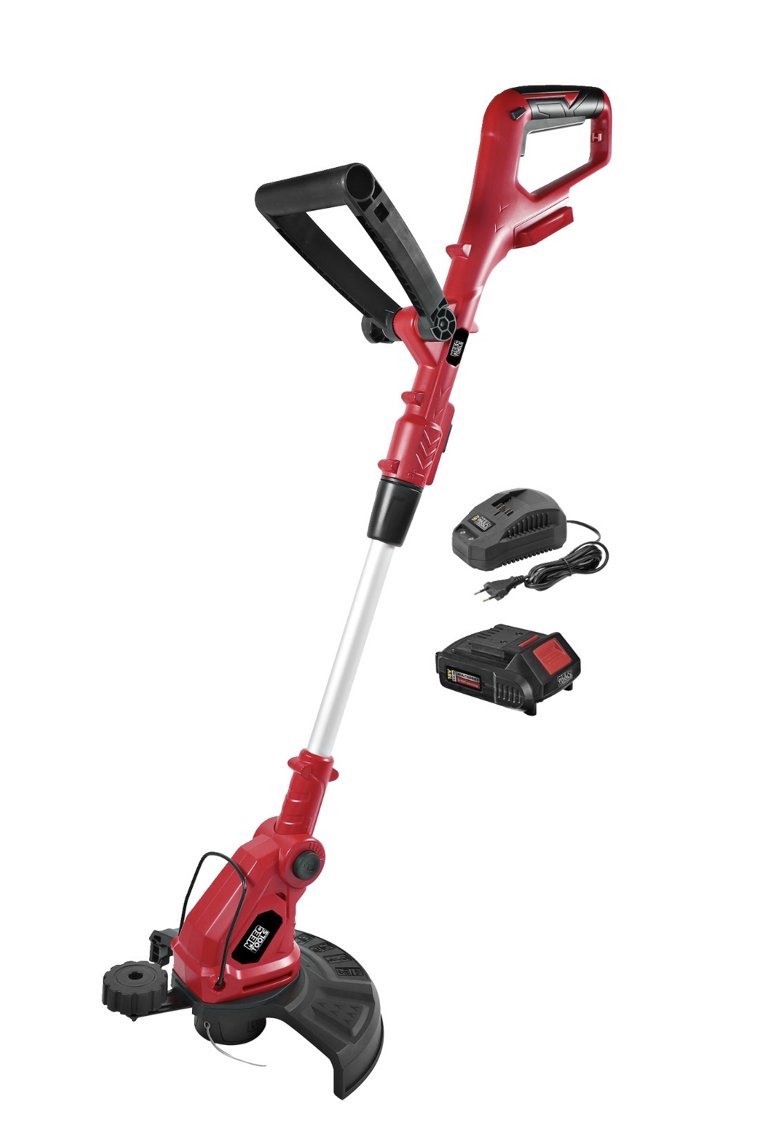 Batteridrevet kantklipper (25cm) m/ lader og batteri