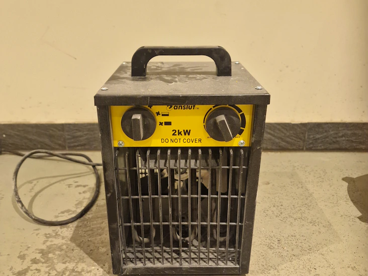 Värmefläkt anslut 2000w