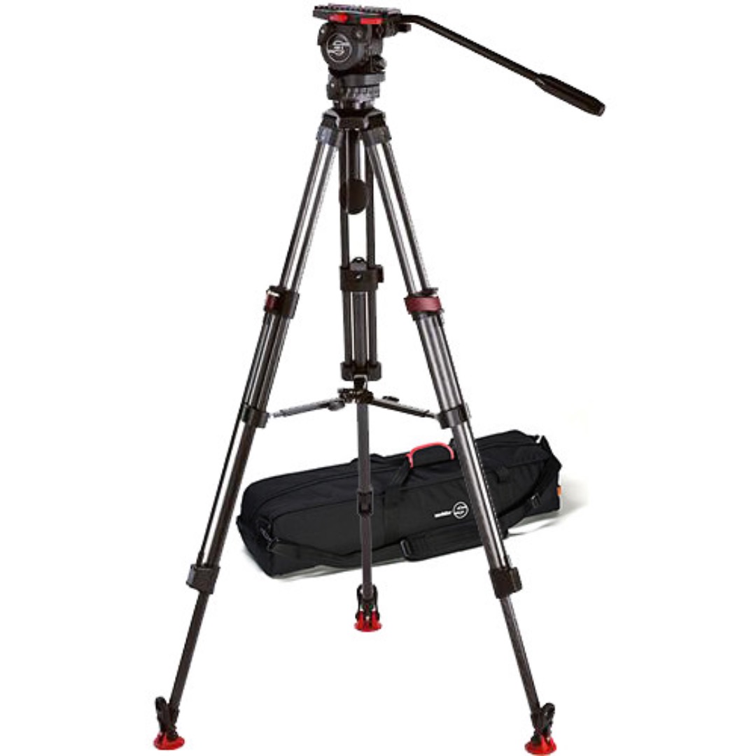 Sachtler fsb 4 med kolfiberstativ.