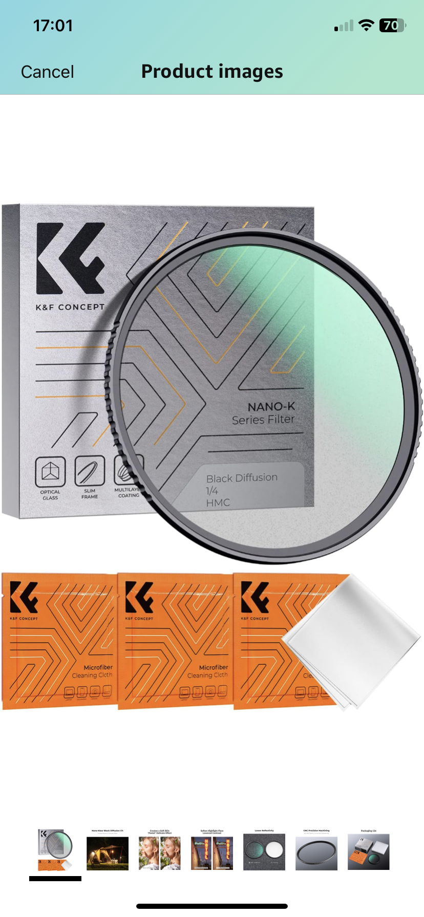 Pro mist filter 82mm