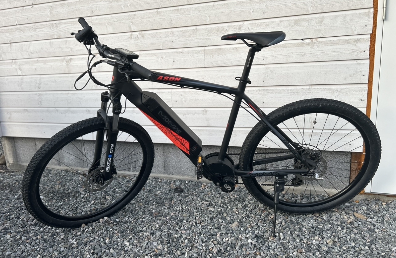 Elsykkel (med mulighet for sykkelvogn)