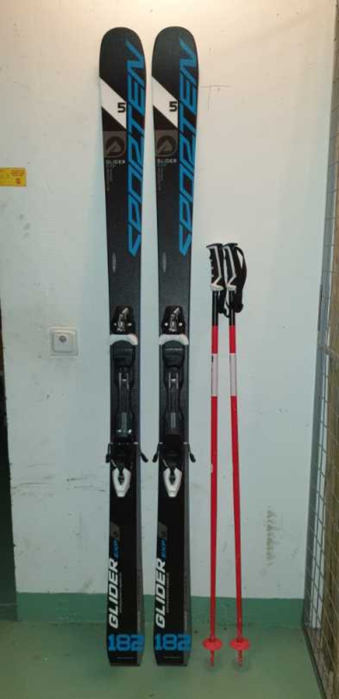 Alpinpaket - all mountain skida sporten 182cm