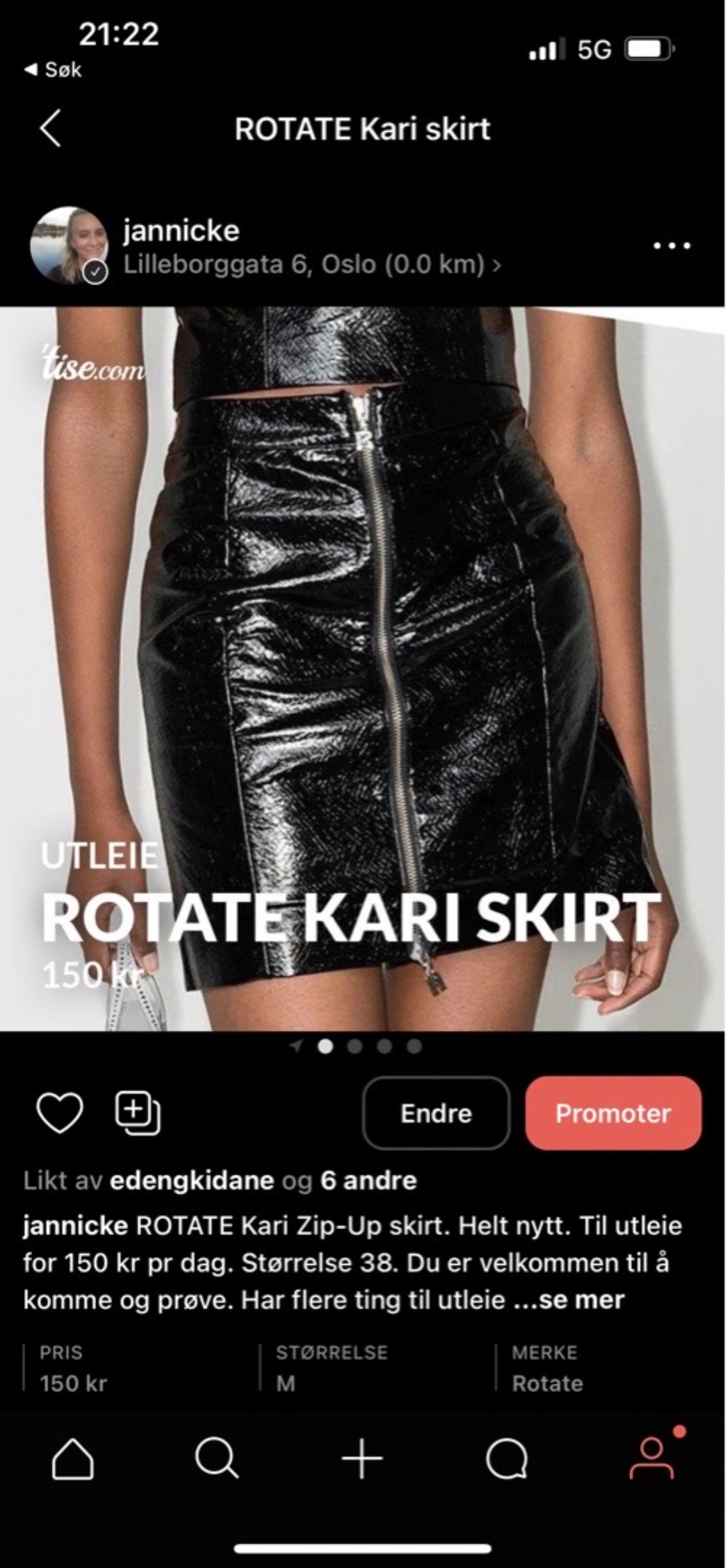 Rotate kari skirt