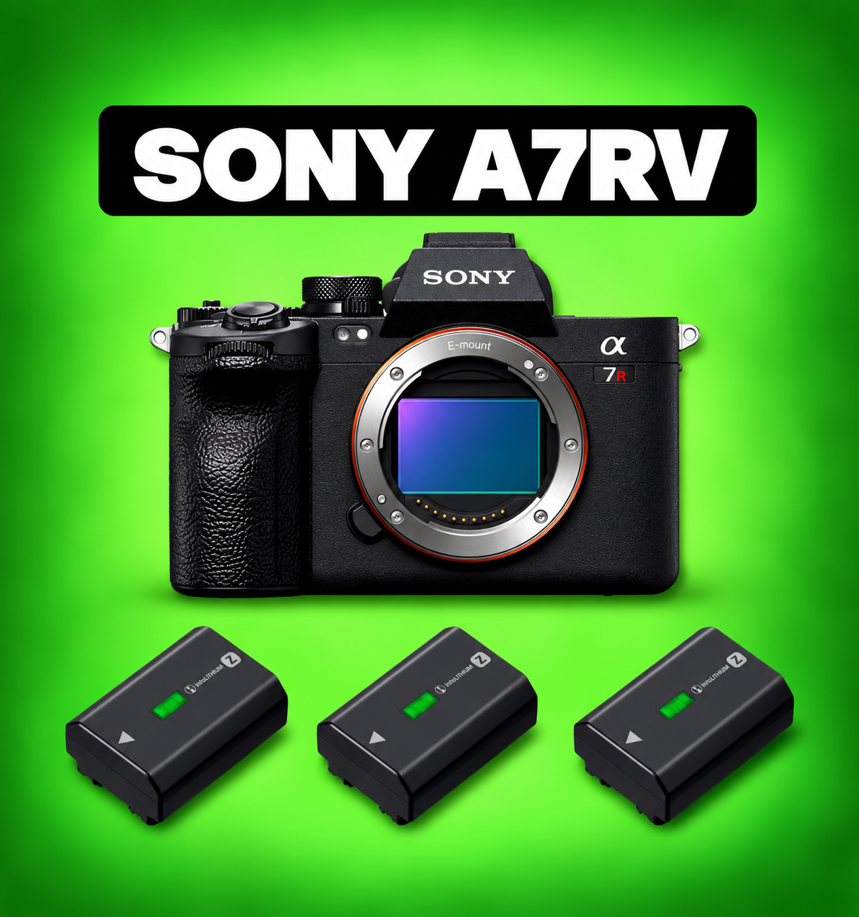 Sony a7rv camera