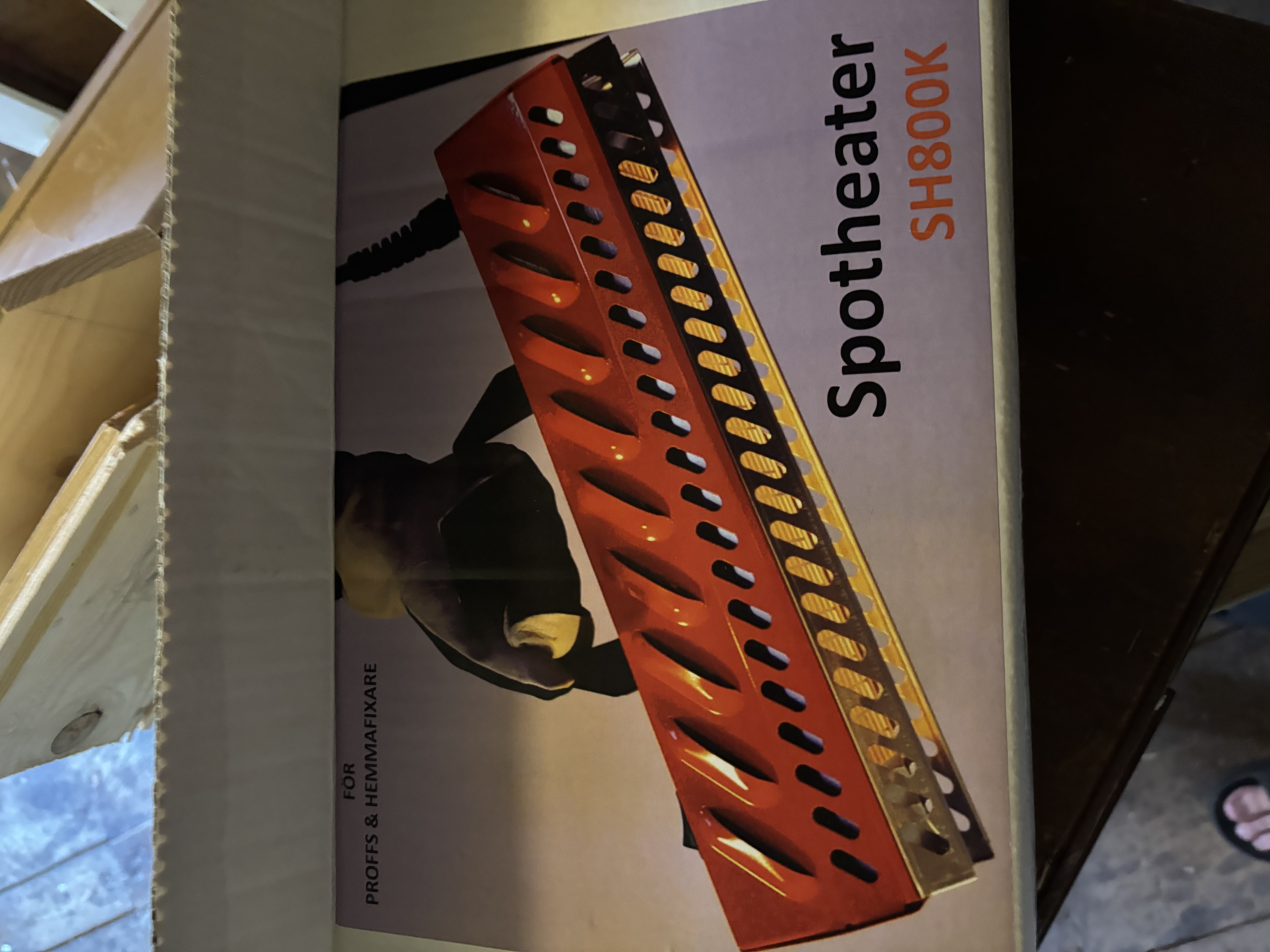 Spotheater sh800k - färgborttagningslampa - kittlampa