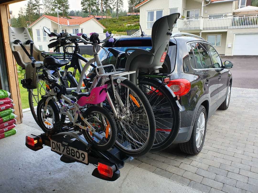 Thule sykkelstativ for 3 sykler
