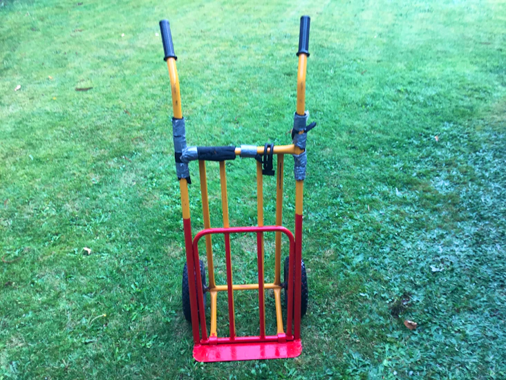 Säckakärra, pirra , paketkärra , säckkärr