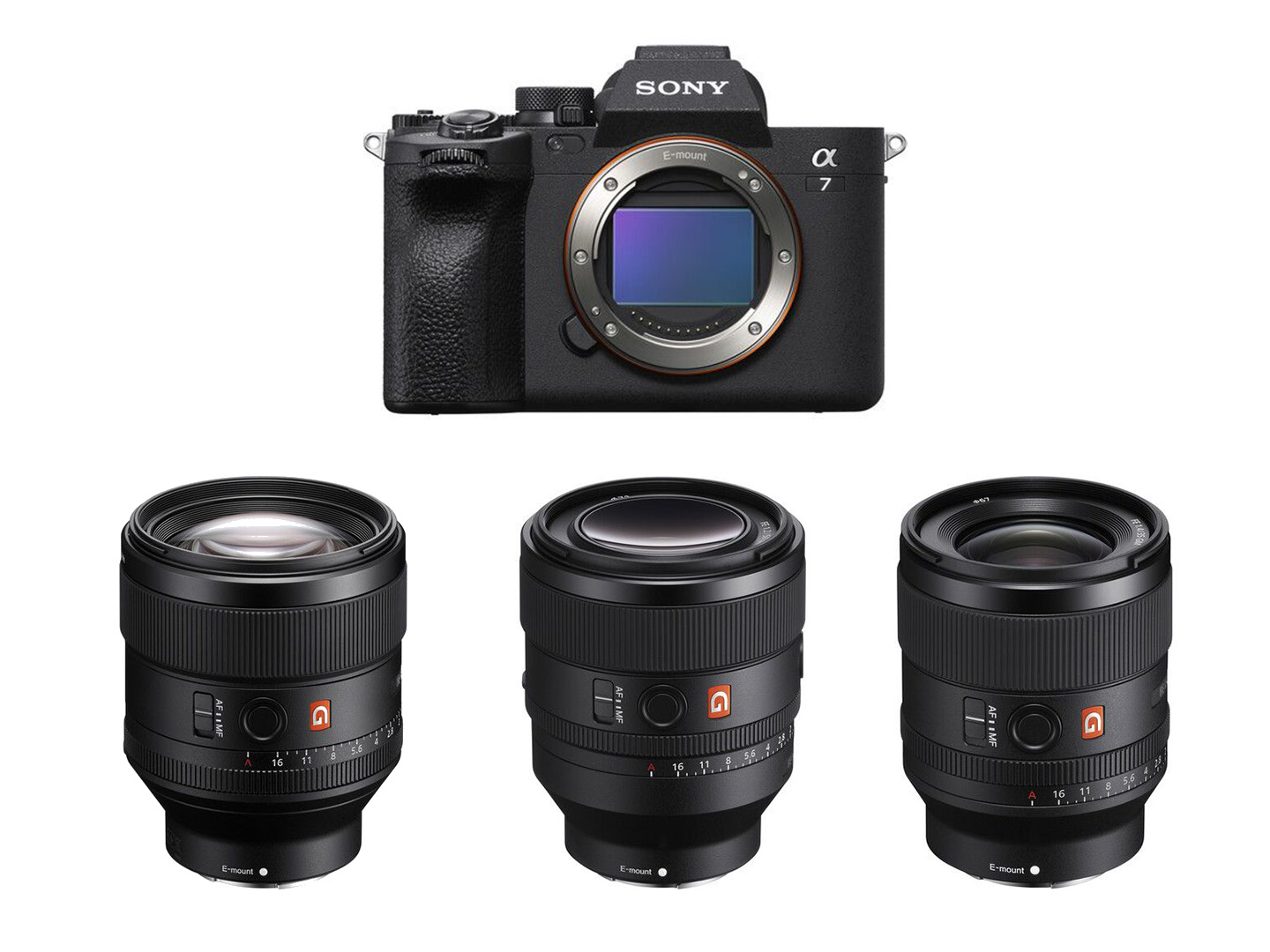 Sony a7iv + prime lenses