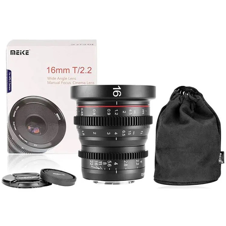 Meike 16mm t2.2  cine lens- mft