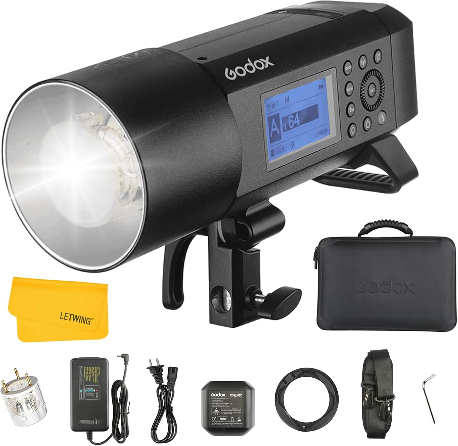 Godox ad400pro wireless outdoor flash (bowens mount)