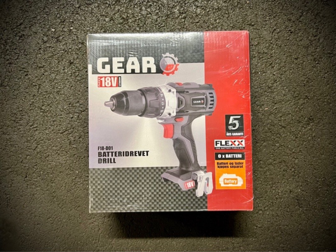 Drill flexx batteridrevet