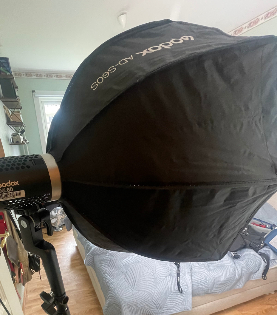 Softbox til godox ml 60