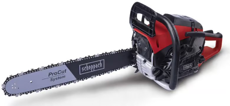 Motorsag med langt sverd 45 cm– til leie