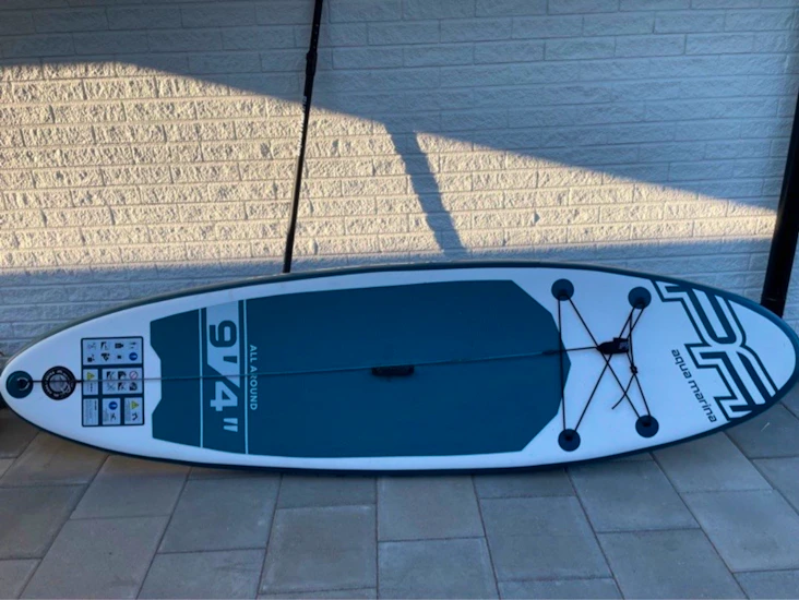 Sup aqua marina 285 cm max 95 kg