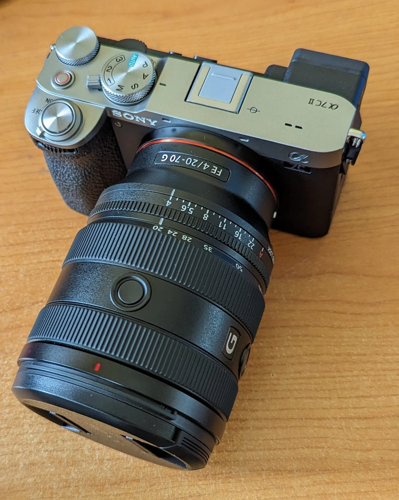 Sony alpha 7cii full-frame mirrorless camera  + 24-70 kit lens 