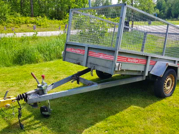 Gallersläp tippbar, totalvikt 950kg!