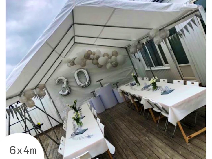 Festpaket / festtält 4x6m / partytält