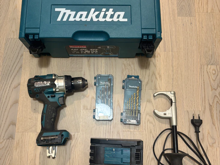 Akkporakone makita ddf486