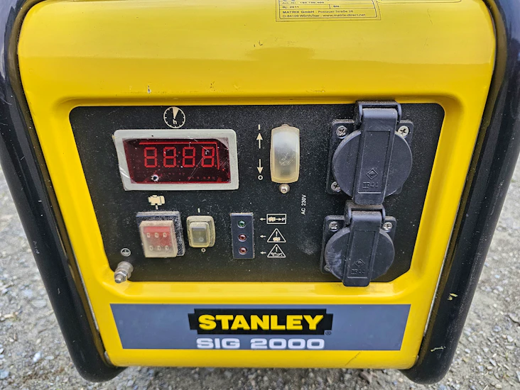 Strømaggregat 2000 watt