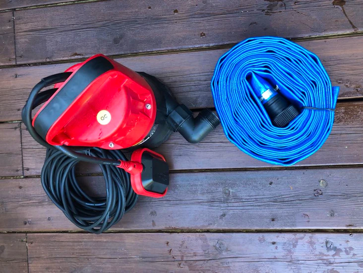 Dränkbar dräneringspump