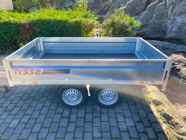 Tysse boogietilhenger 2000kg