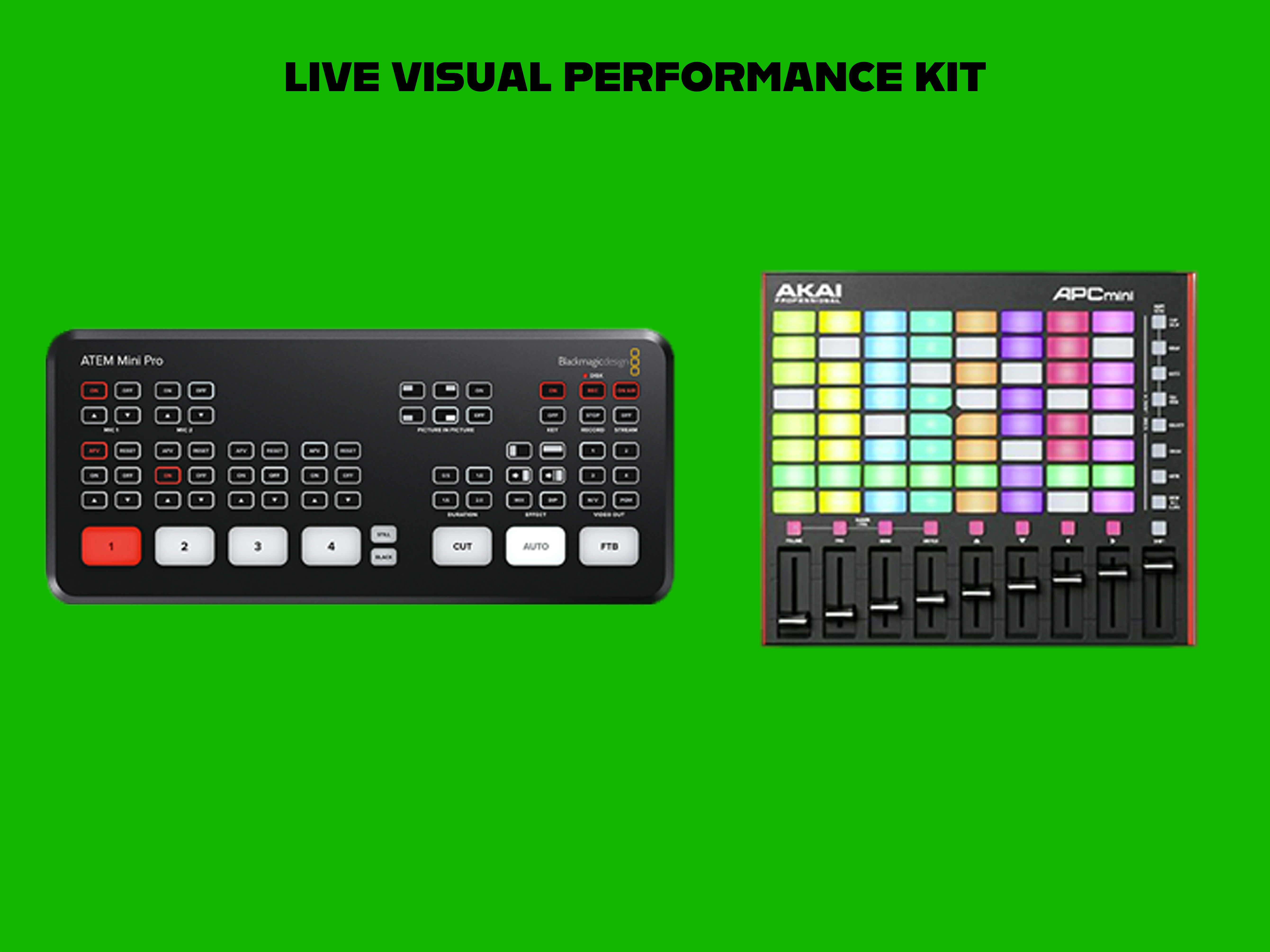 Atem mini pro and akai apc mini