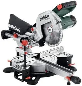 Metabo kgs 216 m kapp- og gjærsag med stativ
