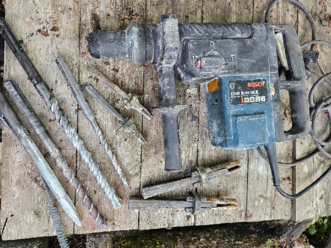 Borhammer og sprengkiler