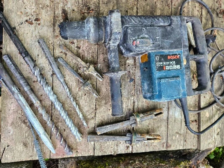 Borhammer og sprengkiler