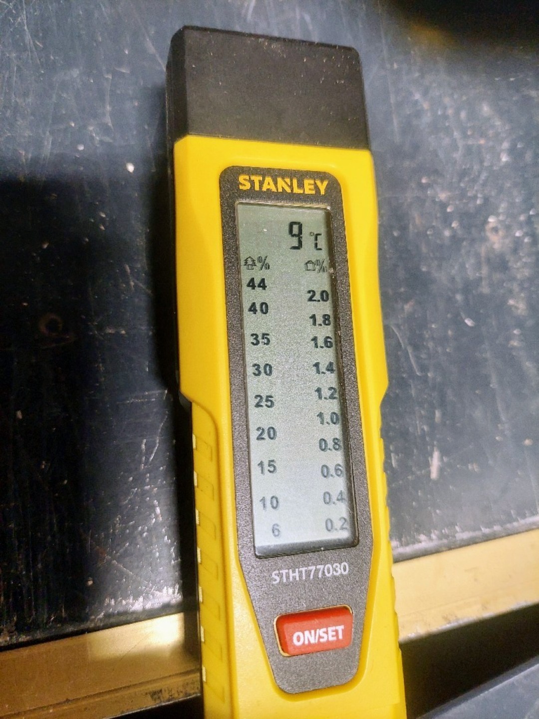 Fuktmåler fra stanley