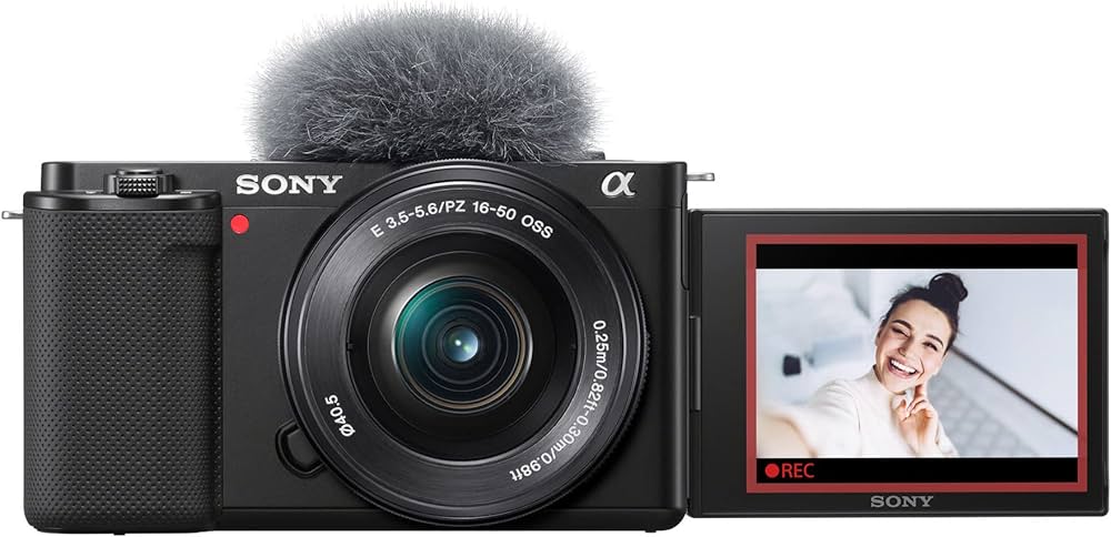 Sony zv e10 digital vlog camera