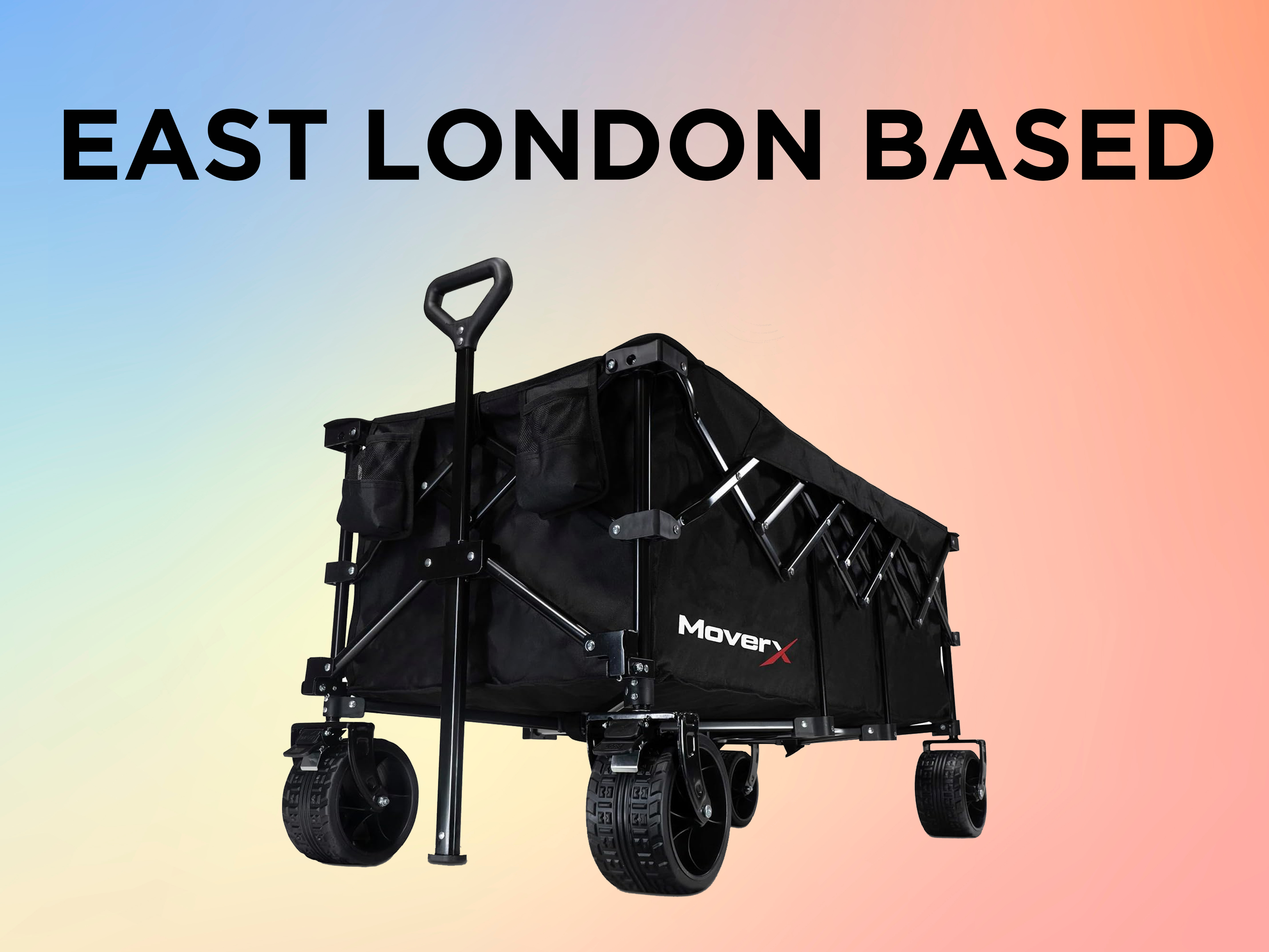 Moverx 300l equipment trolley - located in hackney