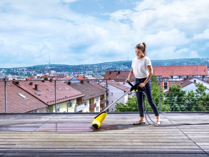 T-cleaner pcl4 rengör terassborste kärcher