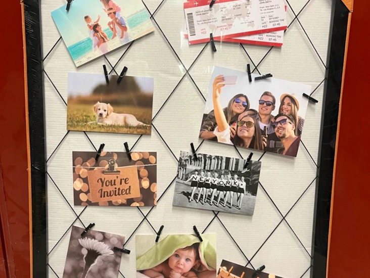 Collage-ram till festinredningen