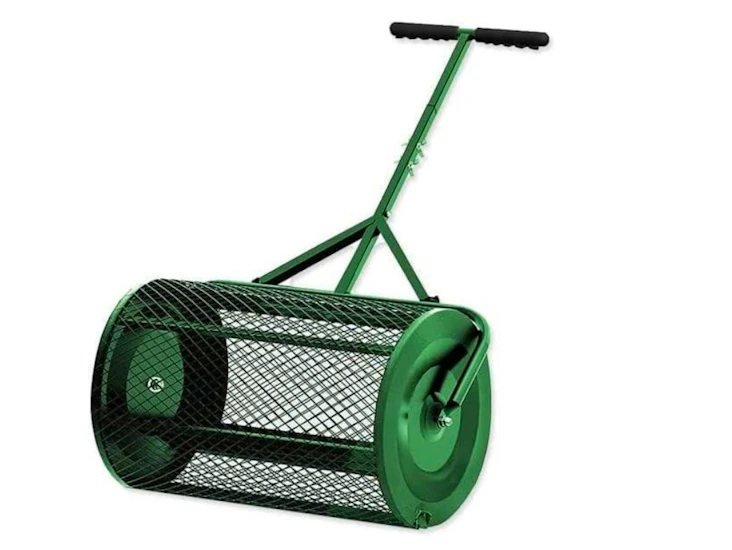 Dressjordsspridare, "peat moss spreader"