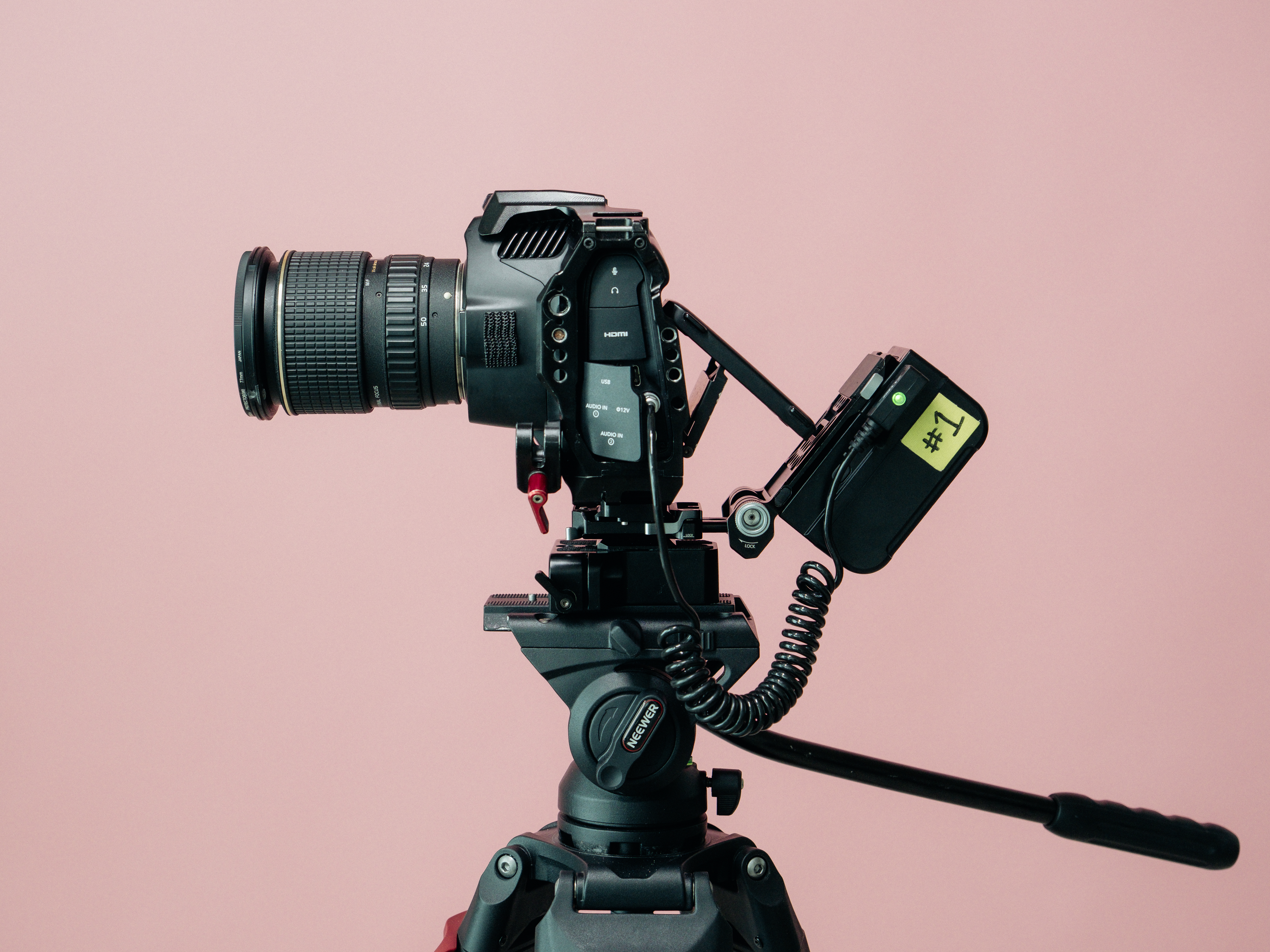 Blackmagic pocket cinema camera 6k pro + tokina 16-50mm f2.8 lens