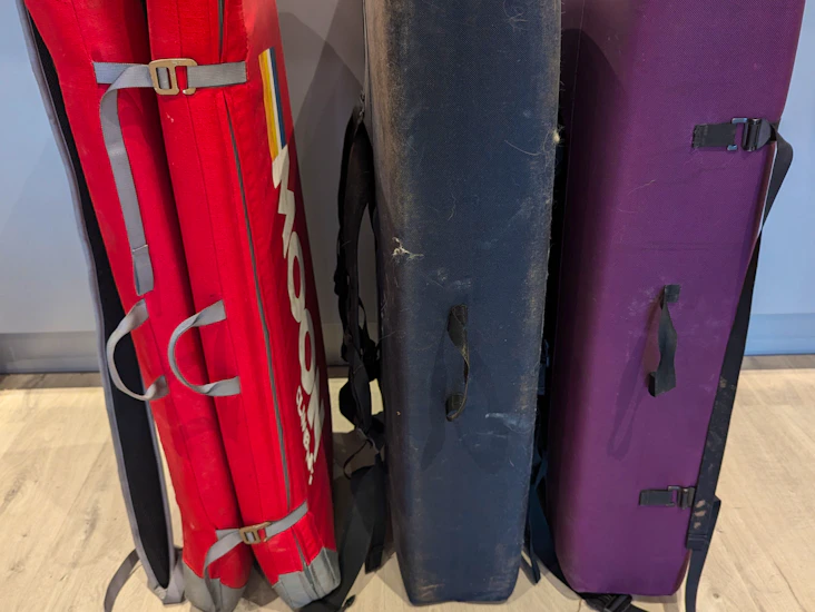 3 x organic/moon bouldering mat / crash pad