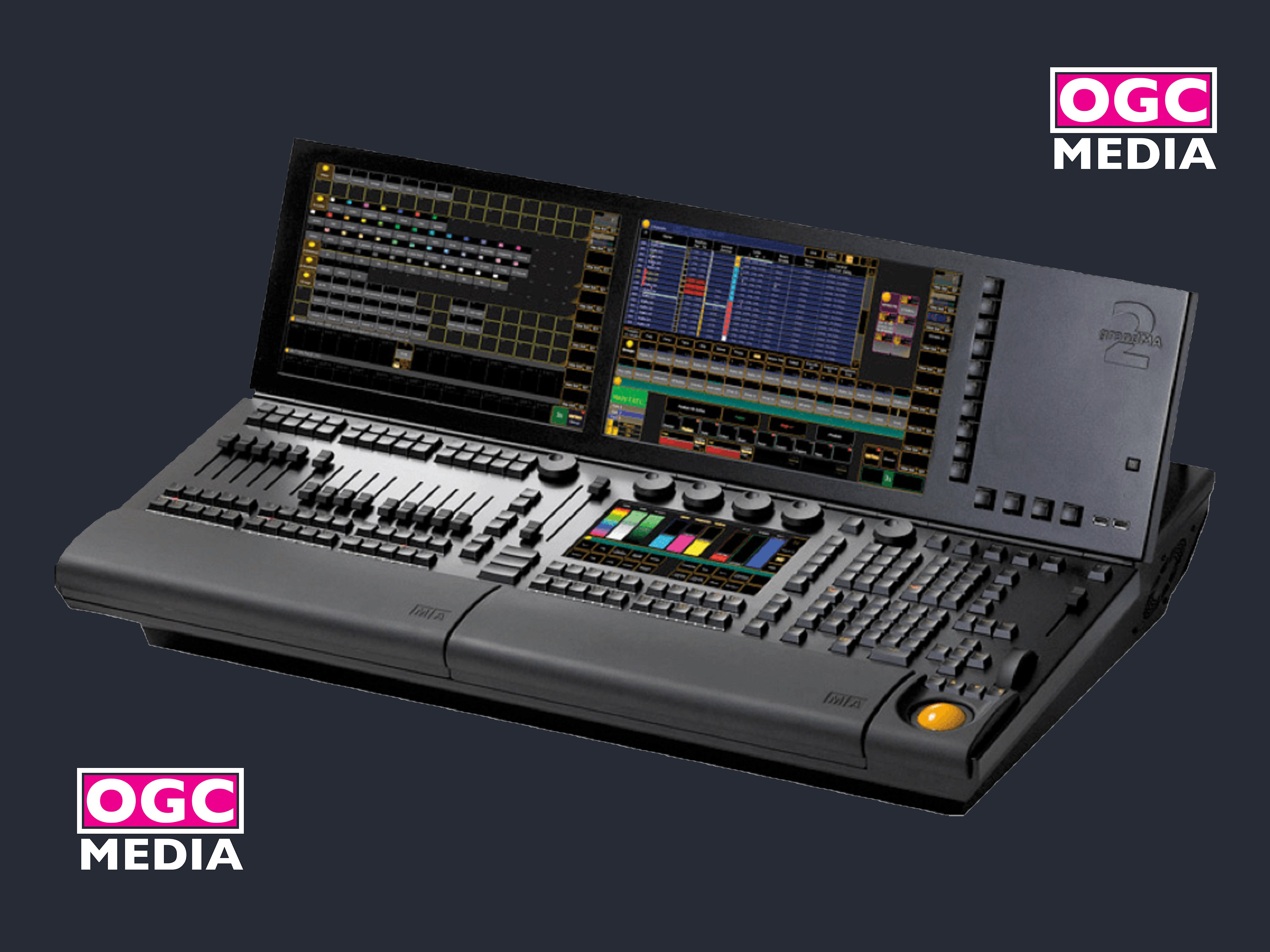 Ma lighting grandma2 light dmx console desk